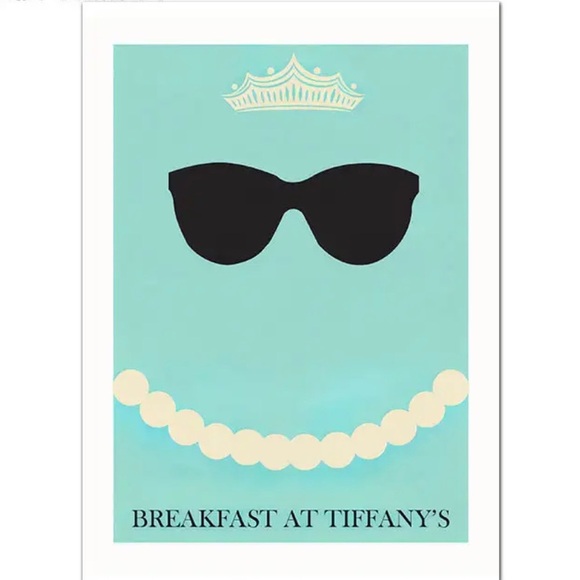 SET 3 Audrey Hepburn Breakfast at Tiffany’s print picture wall art Office decor - Picture 7 of 9